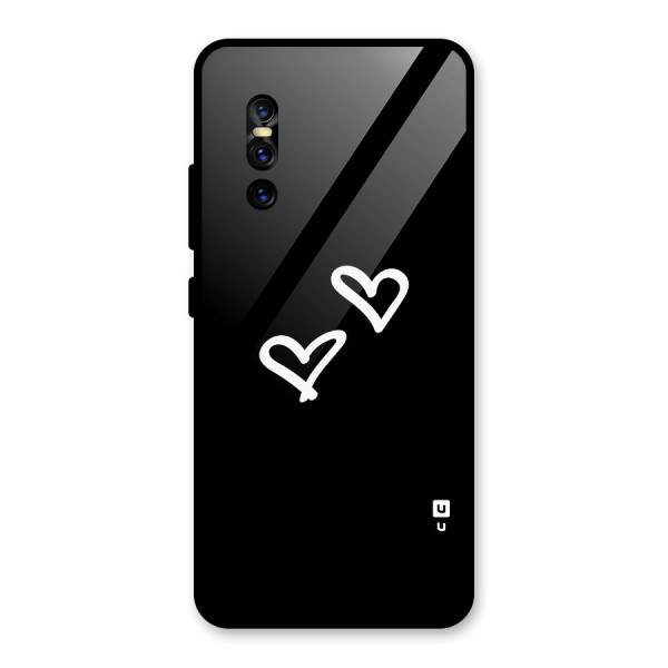 Hearts Love Glass Back Case for Vivo V15 Pro