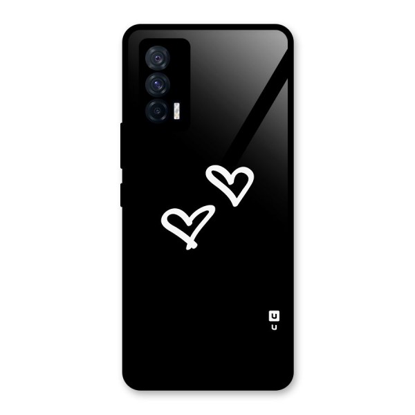 Hearts Love Glass Back Case for Vivo iQOO 7 5G