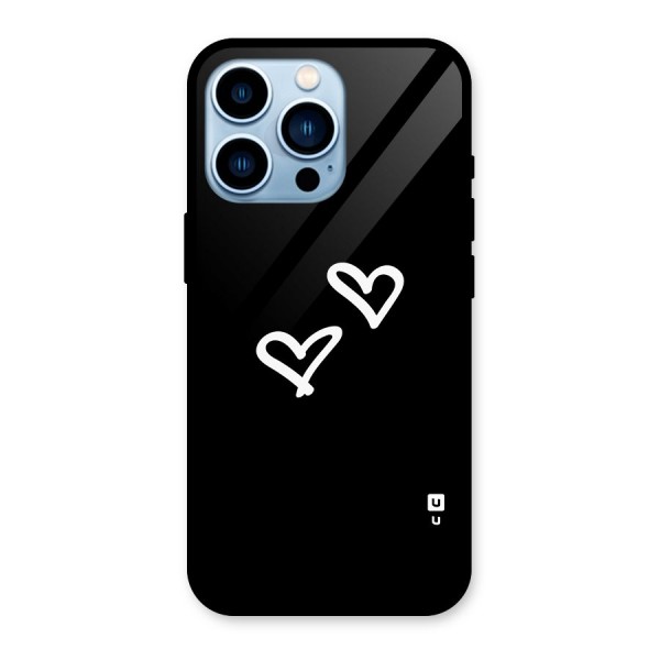 Hearts Love Glass Back Case for iPhone 13 Pro