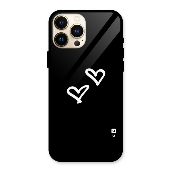 Hearts Love Glass Back Case for iPhone 13 Pro Max