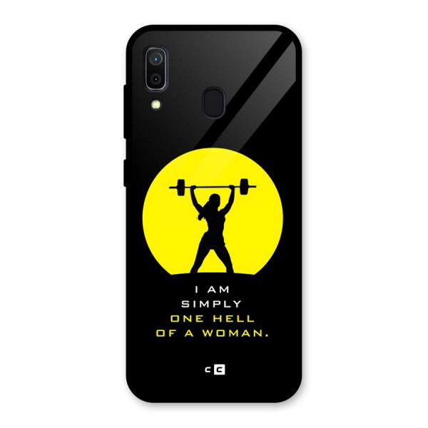 Hell Women Back Case for Galaxy A30