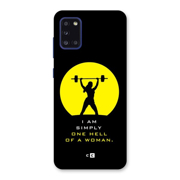 Hell Women Back Case for Galaxy A31