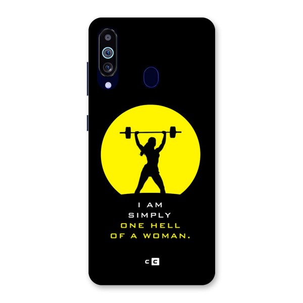 Hell Women Back Case for Galaxy A60