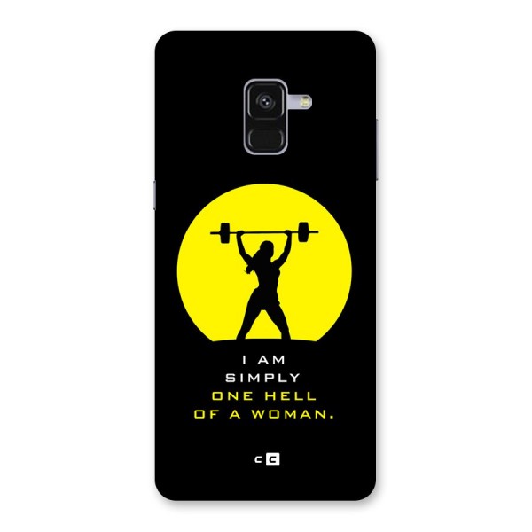 Hell Women Back Case for Galaxy A8 Plus