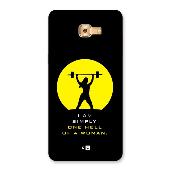 Hell Women Back Case for Galaxy C9 Pro