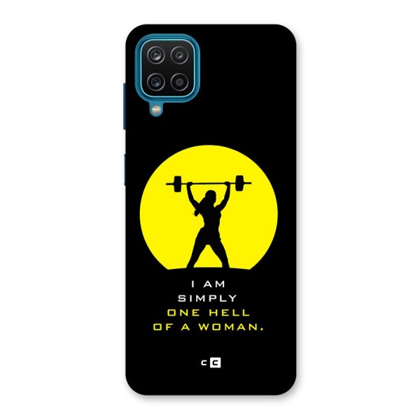 Hell Women Back Case for Galaxy F12