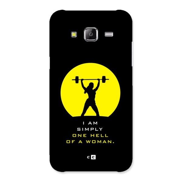 Hell Women Back Case for Galaxy J5