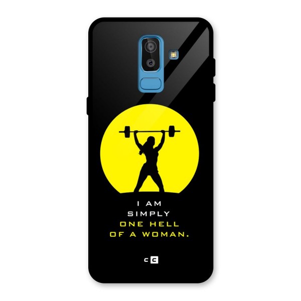 Hell Women Back Case for Galaxy J8