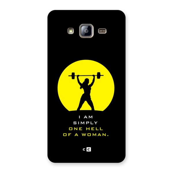 Hell Women Back Case for Galaxy On5