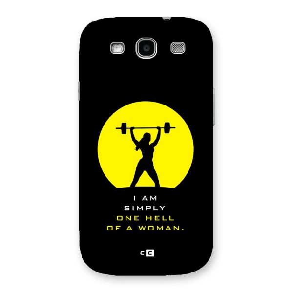 Hell Women Back Case for Galaxy S3 Neo