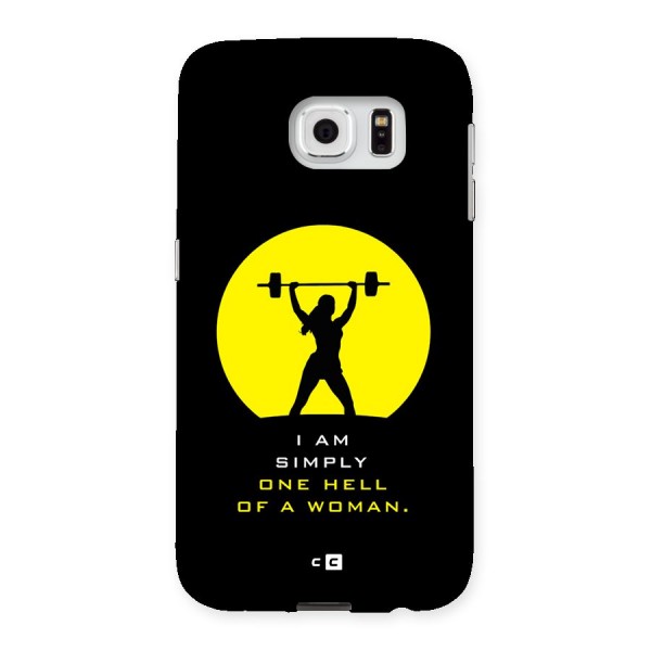 Hell Women Back Case for Galaxy S6