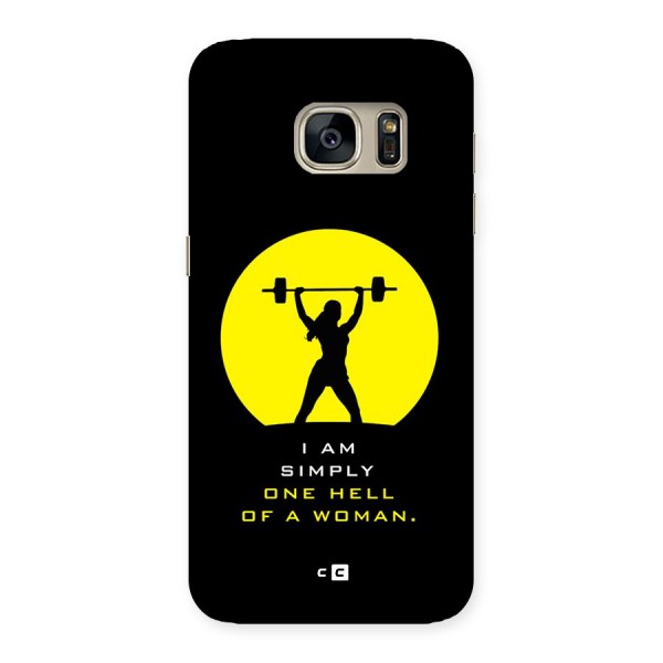 Hell Women Back Case for Galaxy S7