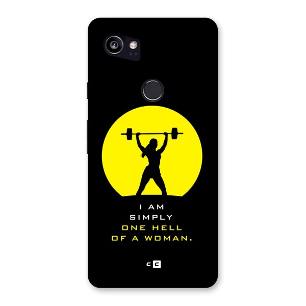 Hell Women Back Case for Google Pixel 2 XL