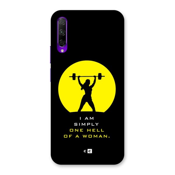 Hell Women Back Case for Honor 9X Pro