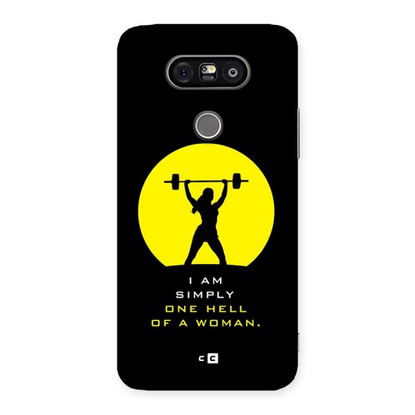 Hell Women Back Case for LG G5