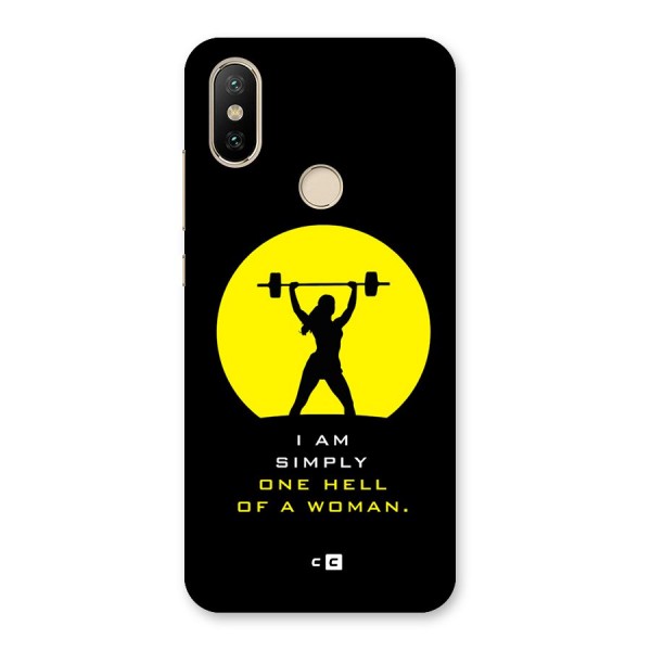 Hell Women Back Case for Mi A2