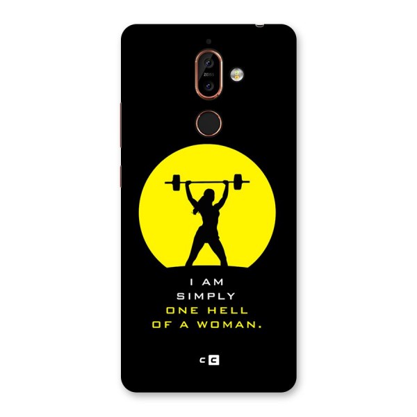 Hell Women Back Case for Nokia 7 Plus