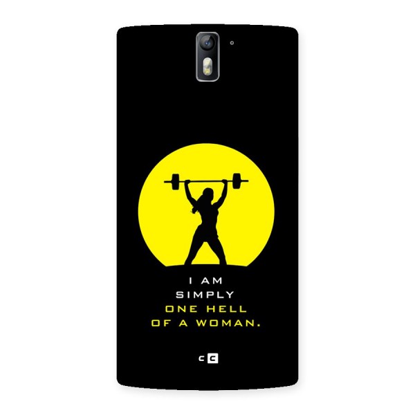 Hell Women Back Case for OnePlus One