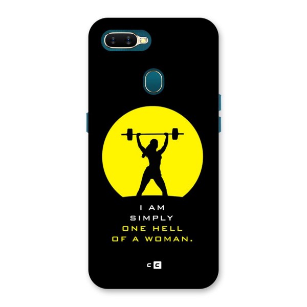 Hell Women Back Case for Oppo A12