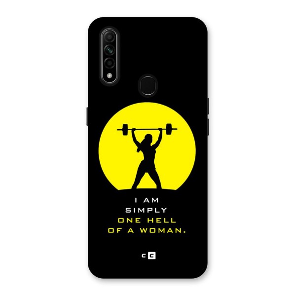 Hell Women Back Case for Oppo A31