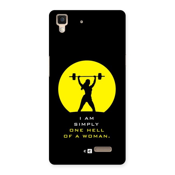 Hell Women Back Case for Oppo R7