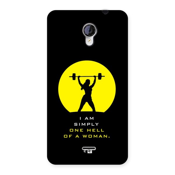 Hell Women Back Case for Unite 2 A106