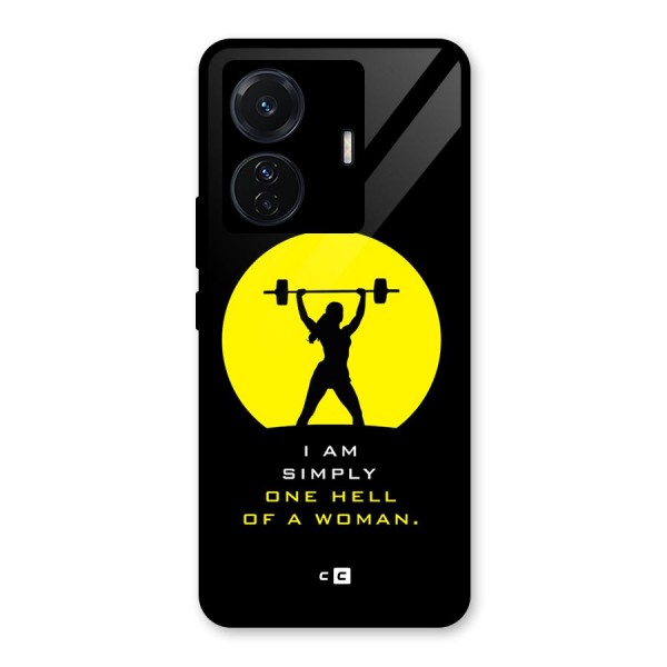 Hell Women Back Case for Vivo T1 Pro