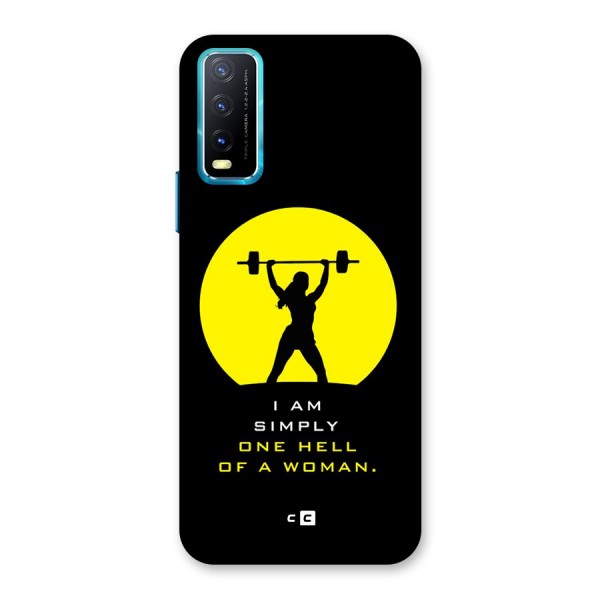 Hell Women Back Case for Vivo Y12s