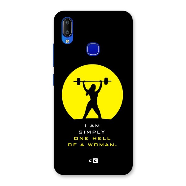 Hell Women Back Case for Vivo Y91