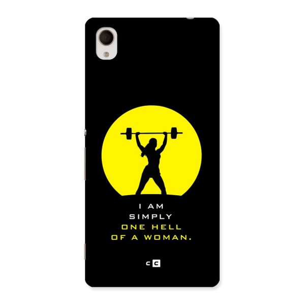 Hell Women Back Case for Xperia M4