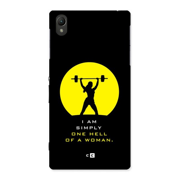 Hell Women Back Case for Xperia Z1