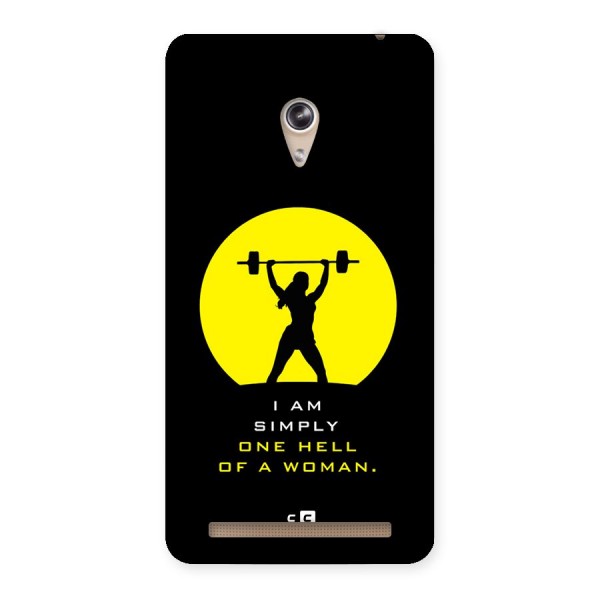 Hell Women Back Case for Zenfone 6