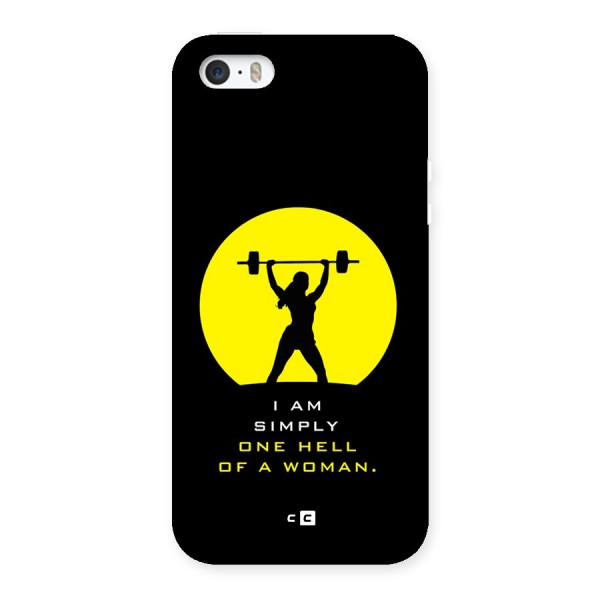 Hell Women Back Case for iPhone 5 5s