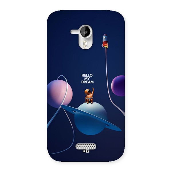 Hello My Dream Back Case for Canvas HD A116