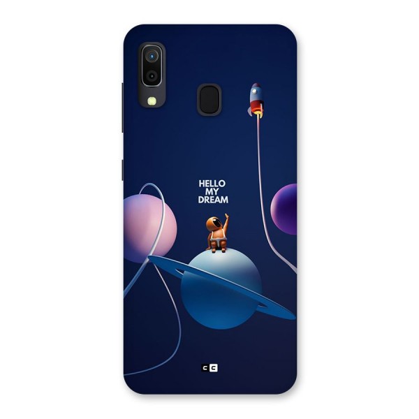 Hello My Dream Back Case for Galaxy A20