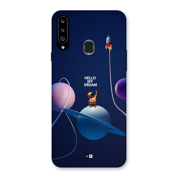 Hello My Dream Back Case for Galaxy A20s