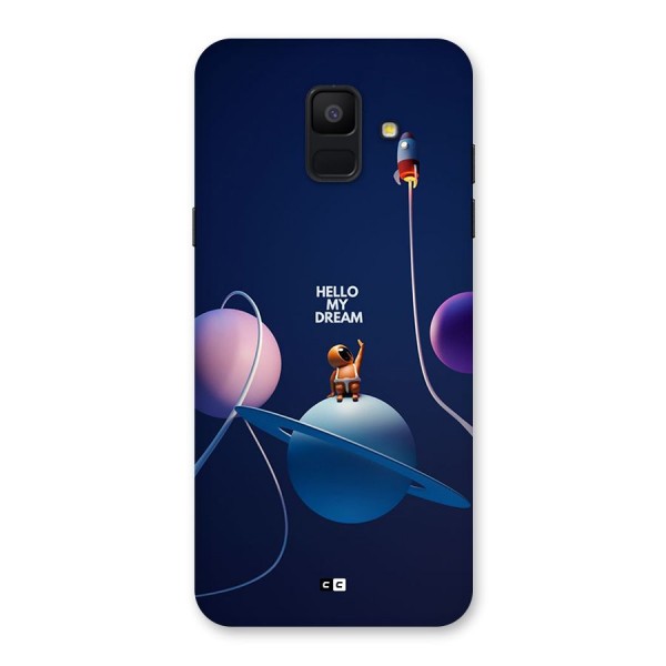 Hello My Dream Back Case for Galaxy A6 (2018)