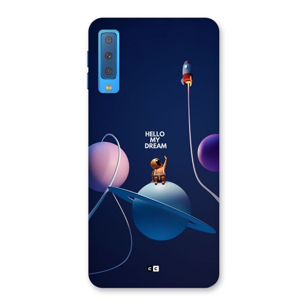 Hello My Dream Back Case for Galaxy A7 (2018)