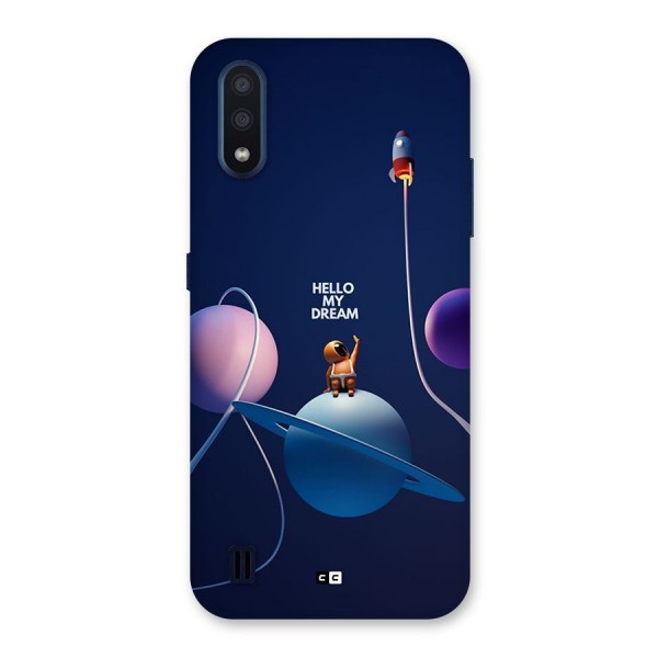 Hello My Dream Back Case for Galaxy M01