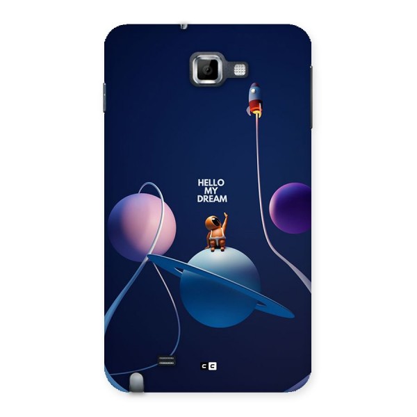 Hello My Dream Back Case for Galaxy Note