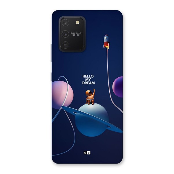 Hello My Dream Back Case for Galaxy S10 Lite