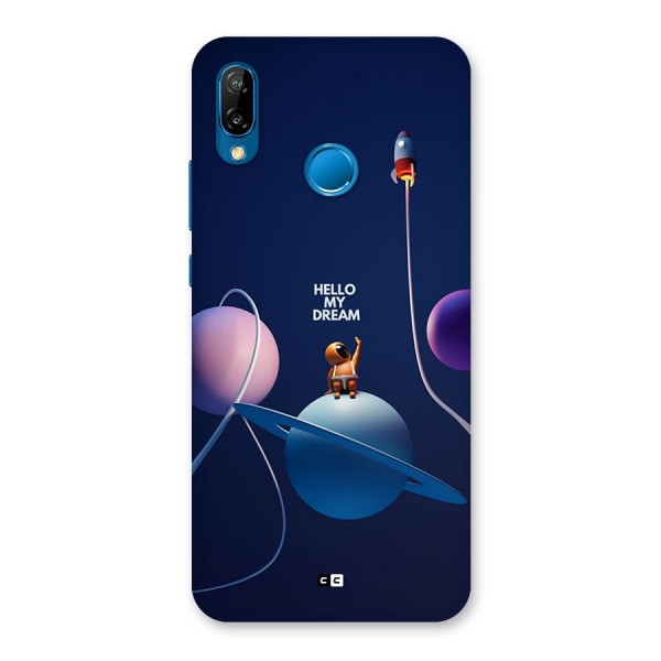 Hello My Dream Back Case for Huawei P20 Lite