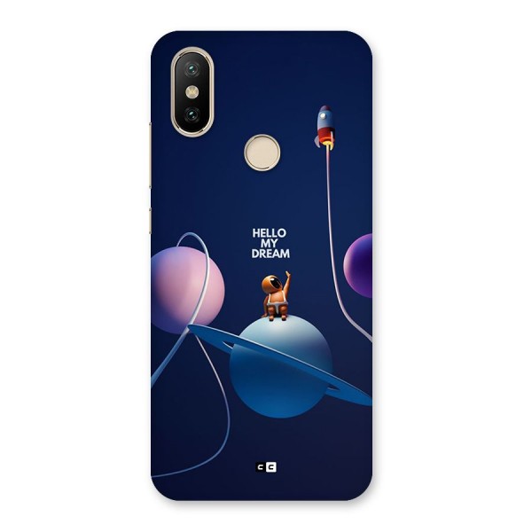 Hello My Dream Back Case for Mi A2