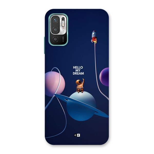 Hello My Dream Back Case for Redmi Note 10T 5G