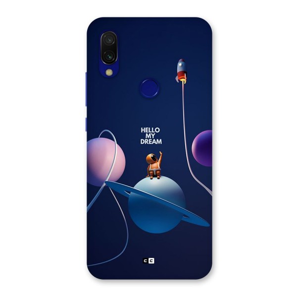 Hello My Dream Back Case for Redmi Y3