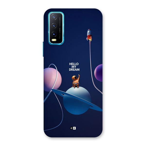 Hello My Dream Back Case for Vivo Y12s