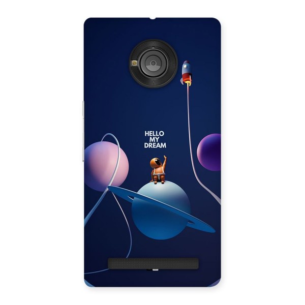 Hello My Dream Back Case for Yuphoria