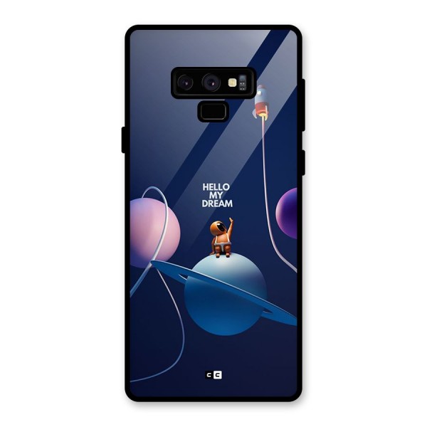 Hello My Dream Glass Back Case for Galaxy Note 9