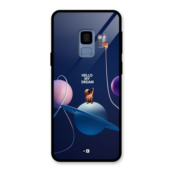 Hello My Dream Glass Back Case for Galaxy S9