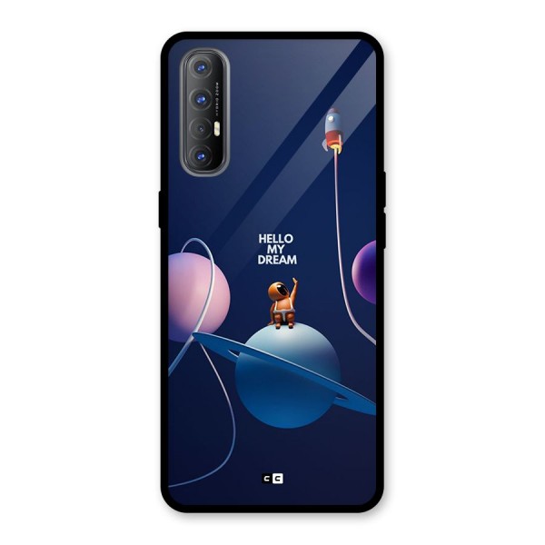 Hello My Dream Glass Back Case for Oppo Reno3 Pro